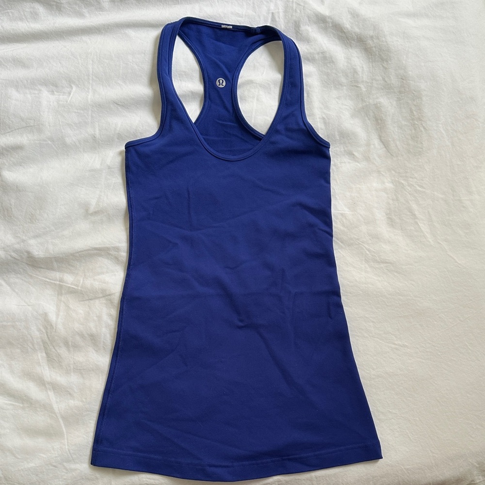 Lululemon Cobalt Blue Tank Top